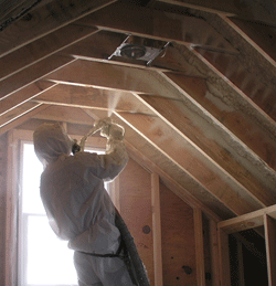 Overland Park KS attic spray foam insulation